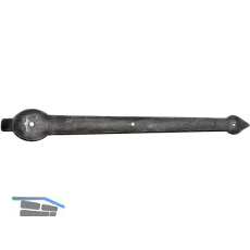 T�rscheinlangband KREMS 2317 mm, Eisen verzinkt, alt geb�rstet