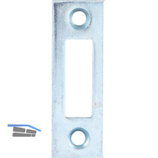 Schlie�blech f�r Querriegel 140/180 mm gekr�pft, 29 x 7 mm, verzinkt