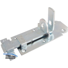 Querriegel gerade mit Schlaufe, Platte 160 x 55 mm, verzinkt