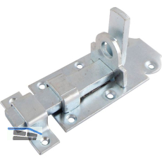 Querriegel gerade mit Schlaufe, Platte 120 x 45 mm, verzinkt