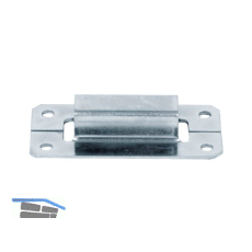 Stangenschlaufe f�r Stange 8 x 8 mm, verzinkt