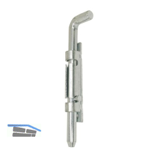 Bodenriegel, 300 mm, Edelstahl