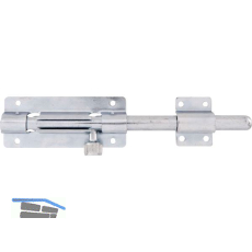 Grendelriegel abschlie�bar, 200 mm, verzinkt