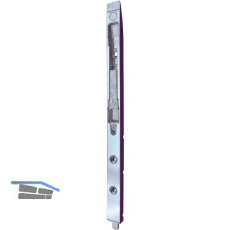 Innent�rkantriegel 425 mm, Radius 90, Stahl silberf�rbig (58030)