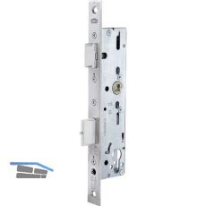 BKS Fluchtt�rschloss 1821,Flachstulp,2-flg.Funk.B/EN179/1125,DM 45, Edelstahl