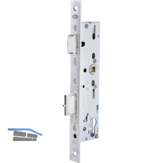 BKS Fluchtt�rschloss 1827,Flachstulp, 2-flg. Funkt. E/EN179/1125, DM45,Edelstahl