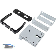 BMH Kastenschloss 91 PZW, DM 60, 100 x 118 mm, universal, Stahl verzinkt