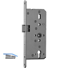 BMH Fluchtt�rschloss 3013 m. Zusatzverrieg. 1-flg. Funk.E,rechts,DM100,Edelstahl