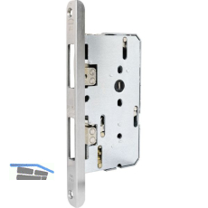 Fluchtt�rtreibriegel 2390 f�r 23er-Serie, rechts, DM 80, Winkelstulp, Edelstahl