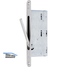 BKS Falztreibriegel 1899, DM 30, Stulp rund 235 x 20 mm, Edelstahl