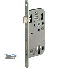 WG Einstemmschloss 320 RK, links, DM 50, Stahl verzinkt silberf�rbig