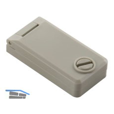 Regenschutzrosette f�r Halbzylinder, 69 x 33,5 x 15 mm, Kunststoff grau