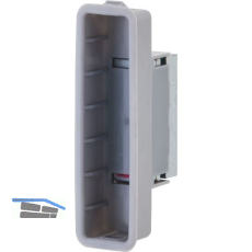 DORMAKABA Schlie�blech-Einsatz mit Magnet, f�r Falzluft 4-6,5 mm, Kunststoff