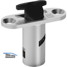 ECO Schaltschloss ECO 171, Stulp 54 x 20 mm rund, Edelstahl