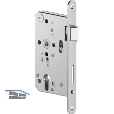 ECO Fluchtt�rhauptschloss GBS 193, 1-flg. Funktion B, rechts, DM65, Edelstahl