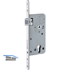 Fluchtt�rschloss 127/PA.E, 1-flg. Funktion E/ EN 179, Fl�sterfalle, DM 50/300