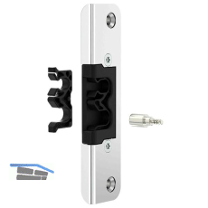 GU Schlie�platten zu Set Schlosskasten Secury TE-Modul,L-Profil,120 x 28 x 9 mm