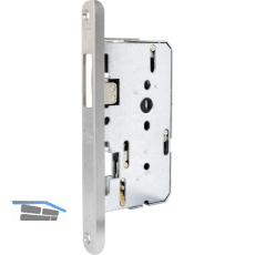 BKS Fluchtt�rtreibriegel 2189, rechts, DM 65, Winkelstulp 235 x 20 mm, Edelstahl