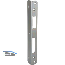 GU Winkelschlie�blech f�r Secury, rechts, Falz 4 mm, Stahl verzinkt