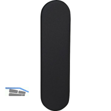 BKS Blindschild rund B 72210, schwarz