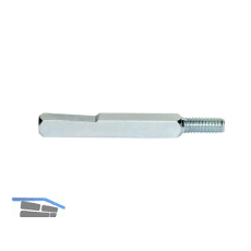 BKS Wechselstift 78410, 135 mm, VK 9 mm, Gewinde M 8, Stahl verzinkt