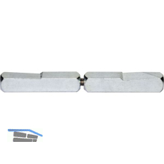 BKS Dr�ckerstift geteilt 78430, LI 35 x LA 65 mm, VK 9 mm, Stahl verzinkt