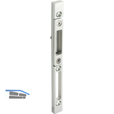 Schlie�blech F+ R m. verstell. Stahleins�tzen zu Z-TS u.G-TS, silber 55987