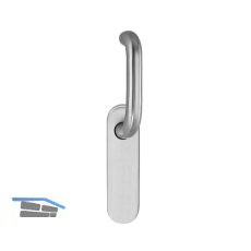 ECO Dr�ckergarnitur D 110/KS Standfl�gel, VK 9 mm, TS 40-66 mm, Edelstahl