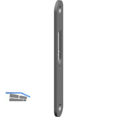 Abdeckblech f�r Kabel�bergang STV-K� T1, 126 x 16 x 3 mm