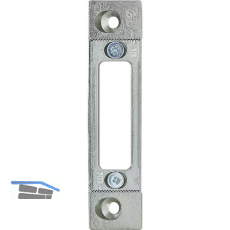 GU Schlie�platte Secury verstellbar, silber