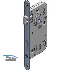 WG Magnetfallenschloss 300RNM Keilbart ohne Schlie�blech,DM 50,VK 8,5,Sperre 110