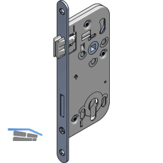 WG Magnetfallenschloss 320 RNM PZ ohne Schlie�blech, DM 50, VK 8,5 mm