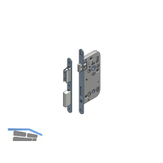 WG Magnetfallenschloss 340 RNM WC mit Schlie�blech, DM 50, VK 8,5 mm