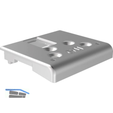 Schlie�platte unten f. Secury Automatic,MR2 und SH2, verzinkt silber