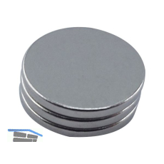 Magnet f�r Reedkontakt KFV Genius, flach zum Aufkleben auf Stulpfl�gelgetriebe