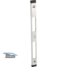 Schlie�blech GU-Secury z. Aufschrauben, Falz 11/18 mm, verzinkt silber