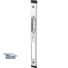 Schlie�blech GU-Secury verstellbar rechts, Falz 11/20 mm,verzinkt silber