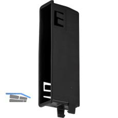Abdeckgeh�use Secury f�r Riegel, 68 x 14,6 x 21, Kunststoff schwarz