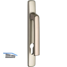 Dr�ckerhalbgt. HARMONY - nieder, LS PZ92, TS - 90 mm, ohne Kzs., titan