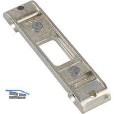 KFV Schlie�teil f. Bolzenverrieg. zu AS2300 Falz 4mm, Stulp 20mm,verzinkt silber