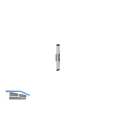 Schlie�teil f. Secury MR2 + Automatic-Riegel, Stulp 20mm, verzinkt silberf�rbig