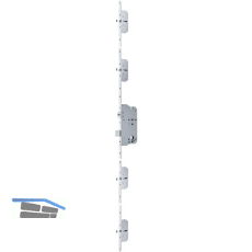 MFV-Schloss 124-MF6/Cerbero, DM 65, Stulp 1850 x 20 x 3 mm rund, silberf�rbig