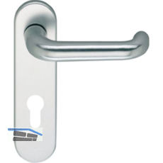 ECO Dr�ckerlochteil D110 mit Kurzschild UG, Edelstahl