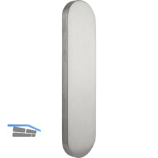 ECO Blindschilder rund, Edelstahl