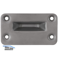 Bodenschlie�mulde 1142, Edelstahl