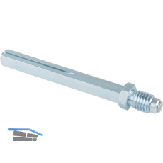 Rollenwechselstift Vierkant 8 x 83 mm, Stahl verzinkt