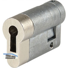 Einbauhalbzylinder gleichsperrend Sperre 61005 Keilbart A37/C48 mm vernickelt