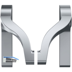 ECO Stangengriff EPN 900 IV Alu silber beschichtet UG