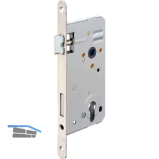 Fluchtt�rschloss 127/PA.B, Funktion B 1-flg. 51/300 EN 179/1125, PZ 88, rechts