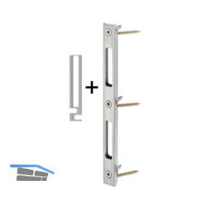 Schlie�blech SB/VS.H.35.55.55/DS, 210 x 20 x 10 mm, Stahl dekorsilber